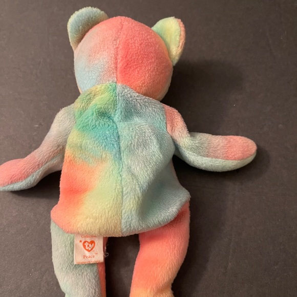Ty peace bear no tag - Picture 2 of 5